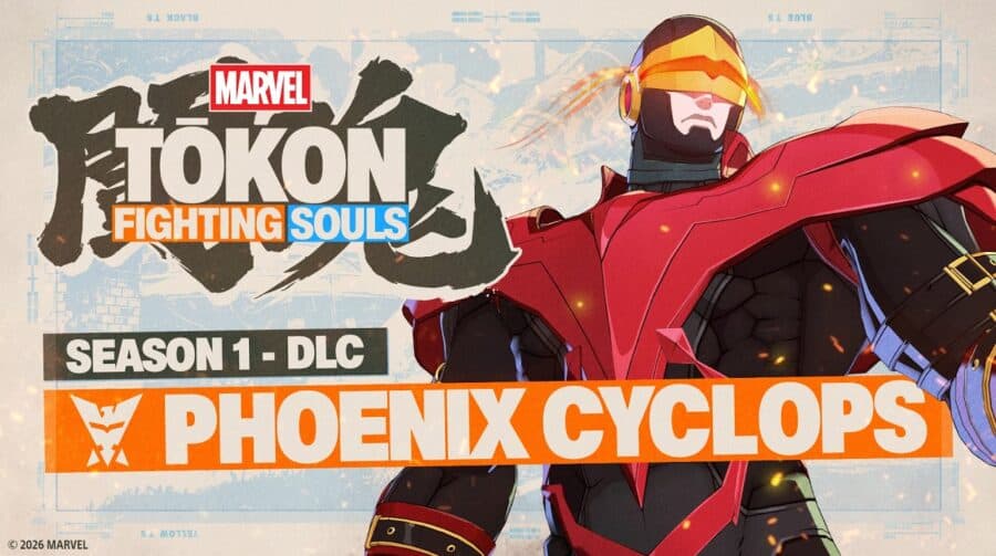 Marvel Tōkon: Fighting Souls revela Phoenix Cyclops como 1º DLC e abertura animada pela Sanzigen