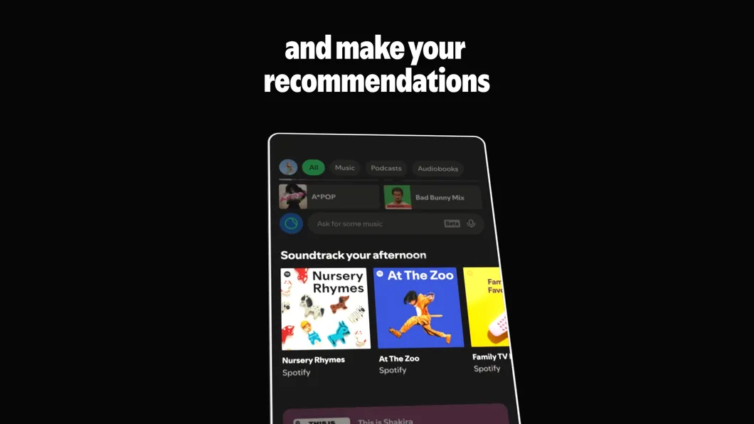 Spotify lança recurso para tirar músicas infantis das suas recomendações