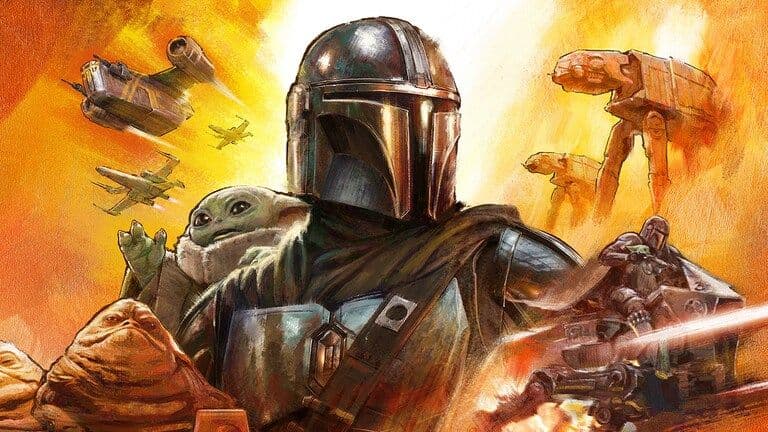 Mandalorian and grogu