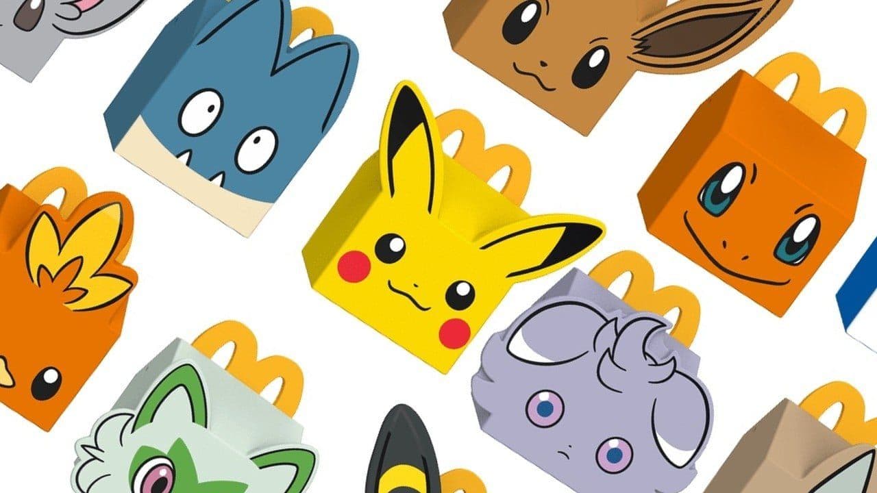 Cards de Pokémon estão de volta ao Happy Meal do McDonald's