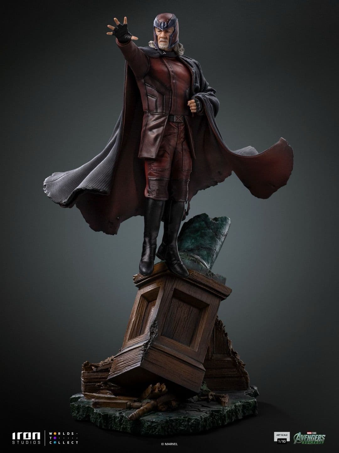 Iron Studios revela novo colecionável de Magneto de Doutor Destino