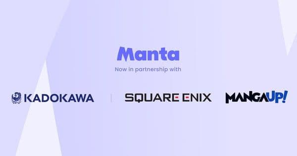 Manta fecha acordos com KADOKAWA e Square Enix e adiciona mais de 300 títulos