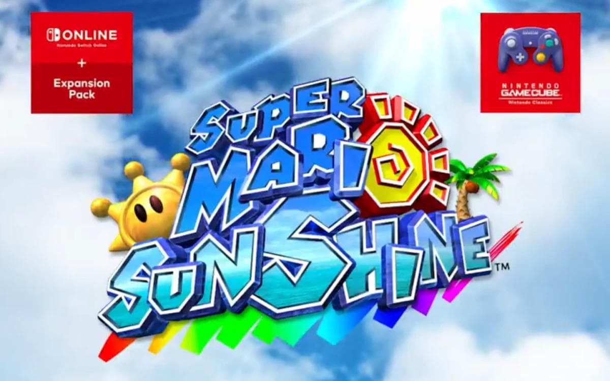 Super Mario Sunshine chega ao Switch 2 em agosto, junto com jogos inéditos do Virtual Boy
