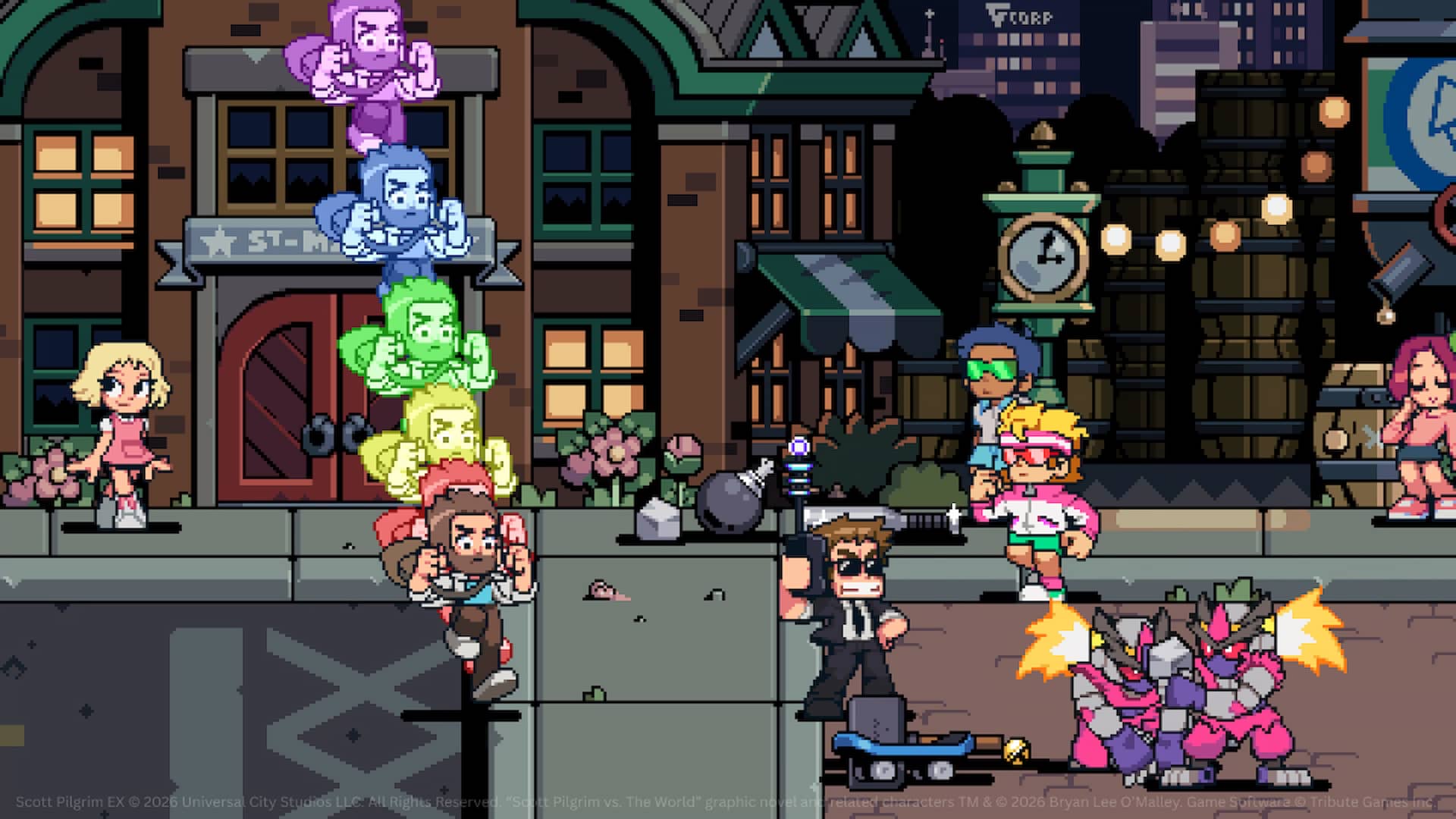 Scott Pilgrim EX: DLC Back in the Band traz Kim, Knives e Stephen Stills
