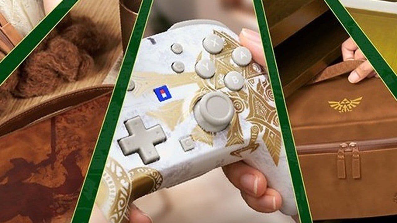 Hori revela nova linha de acessórios de Zelda para o Switch 2