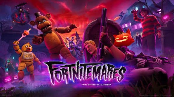 Five Nights at Freddy's invade o Fortnite no Fortnitemares 2026