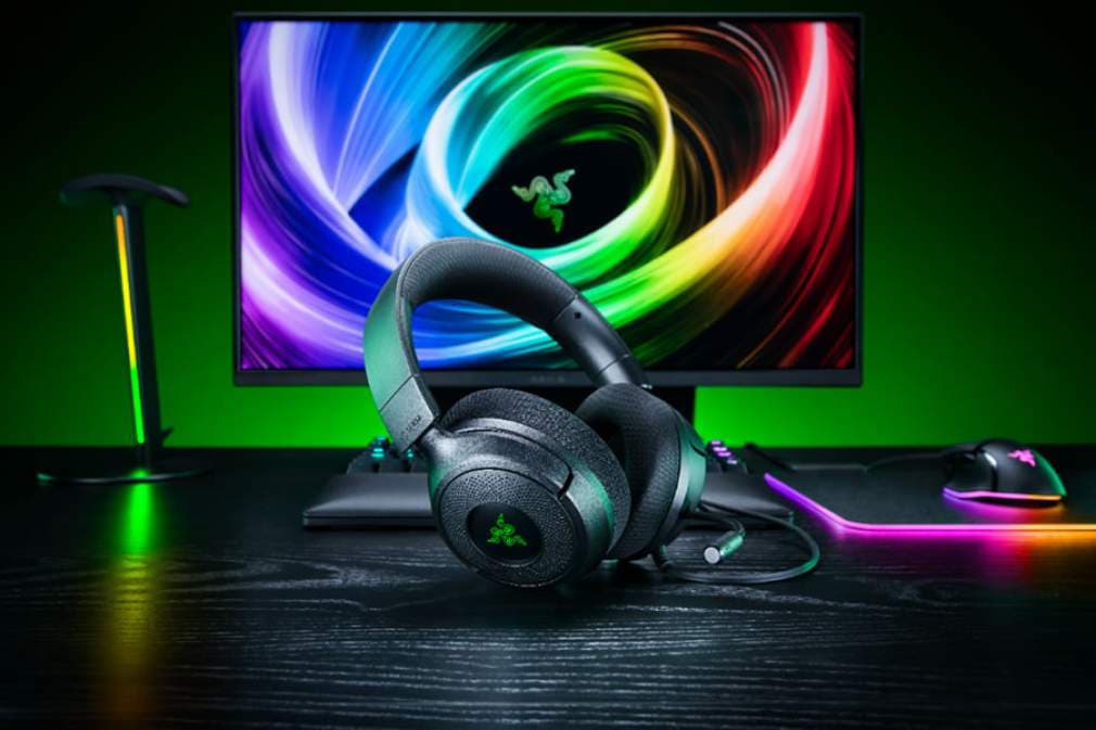 Razer Kraken V4 X Sensa HD Haptics: o headset que você sente na cabeça