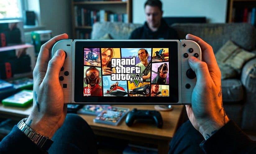 Fãs estão portando GTA 5 para Android — o mesmo cara que fez o Switch