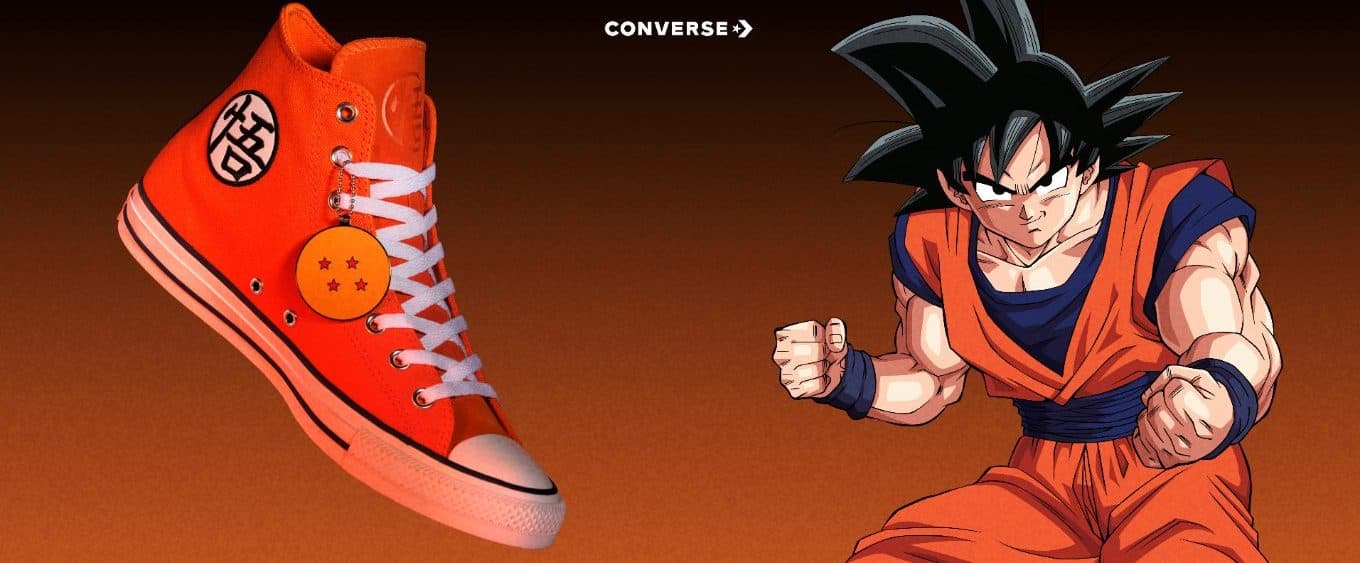Converse lança coleção All Star de Dragon Ball Z com Goku, Vegeta e Shenron