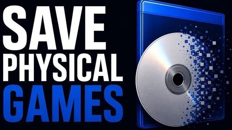 save physical games