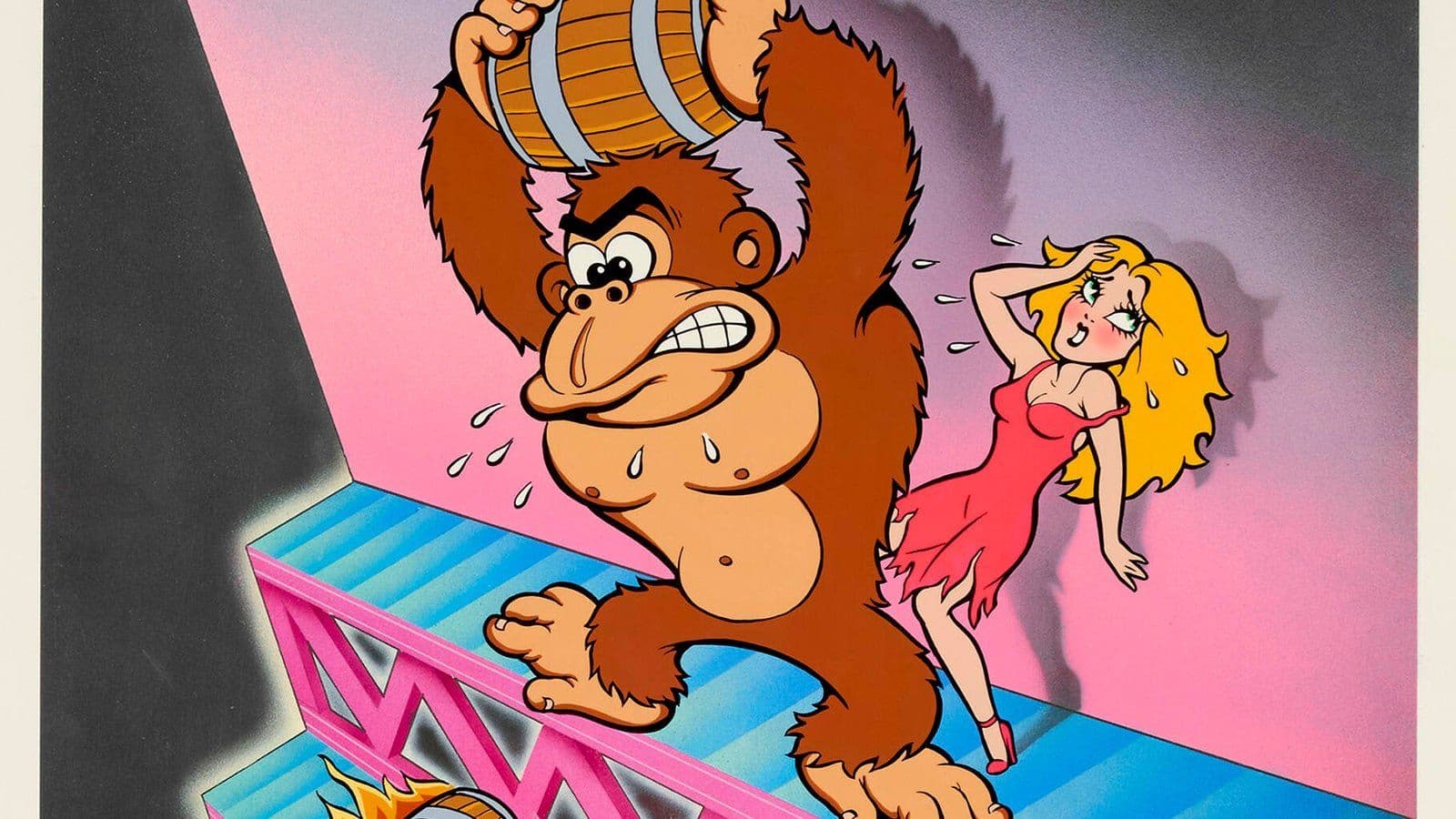 Cartaz raro de Donkey Kong quase foi parar no lixo e vira recorde em leilão