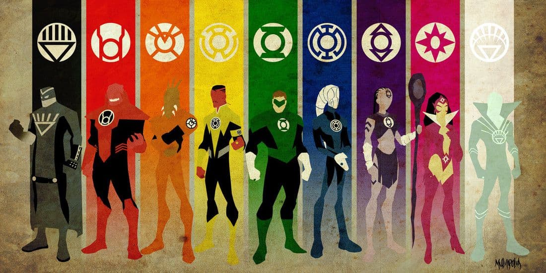 Lanternas: o que cada cor dos anéis do poder significa no universo DC