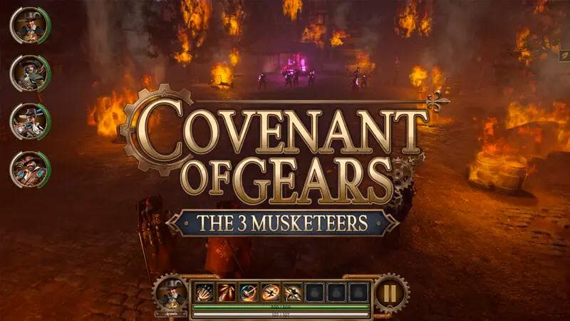 Covenant of Gears mistura Os Três Mosqueteiros com steampunk em cRPG
