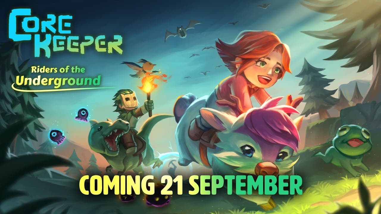 Core Keeper ganha montarias e Hookshot no update gratuito Riders of the Underground