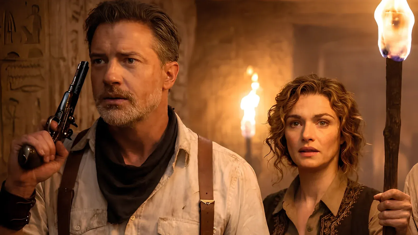 A Múmia 4: fotos do set revelam Rachel Weisz de volta como Evelyn