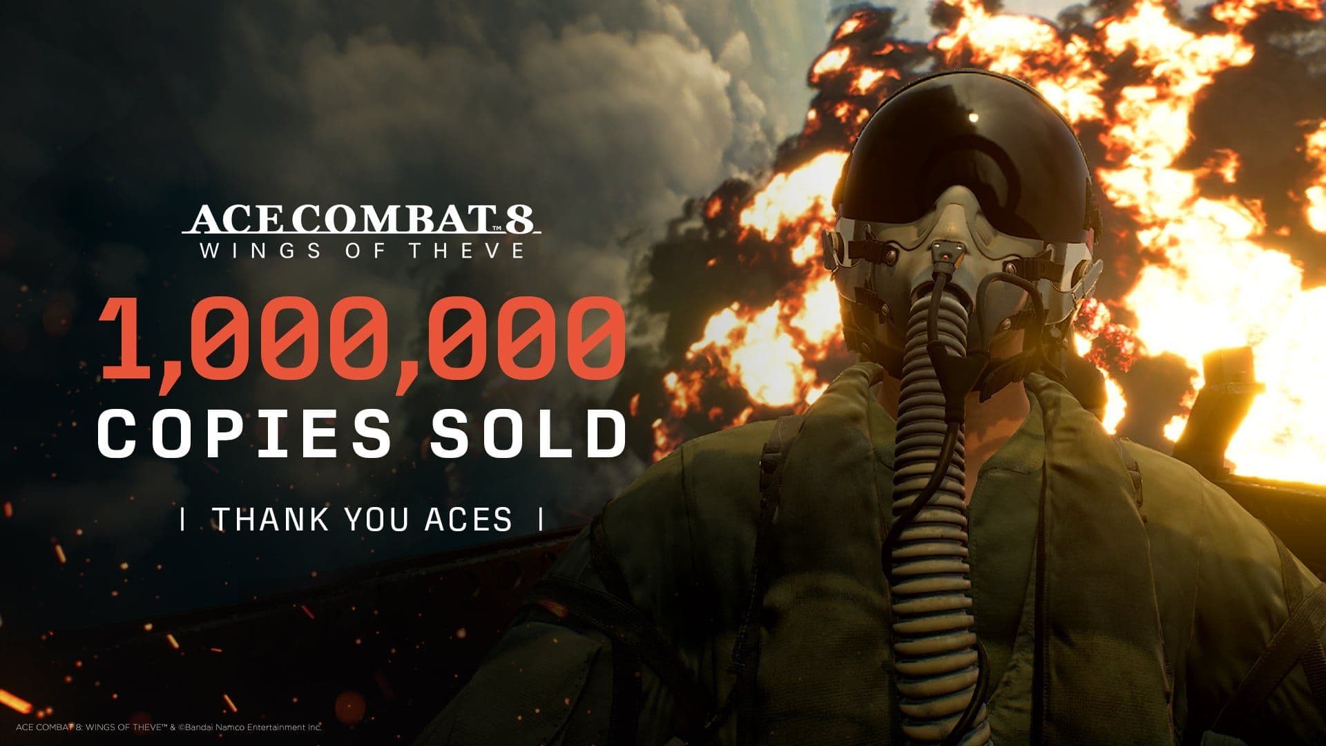 Ace Combat 8: Wings of Theve já é o mais vendido da franquia
