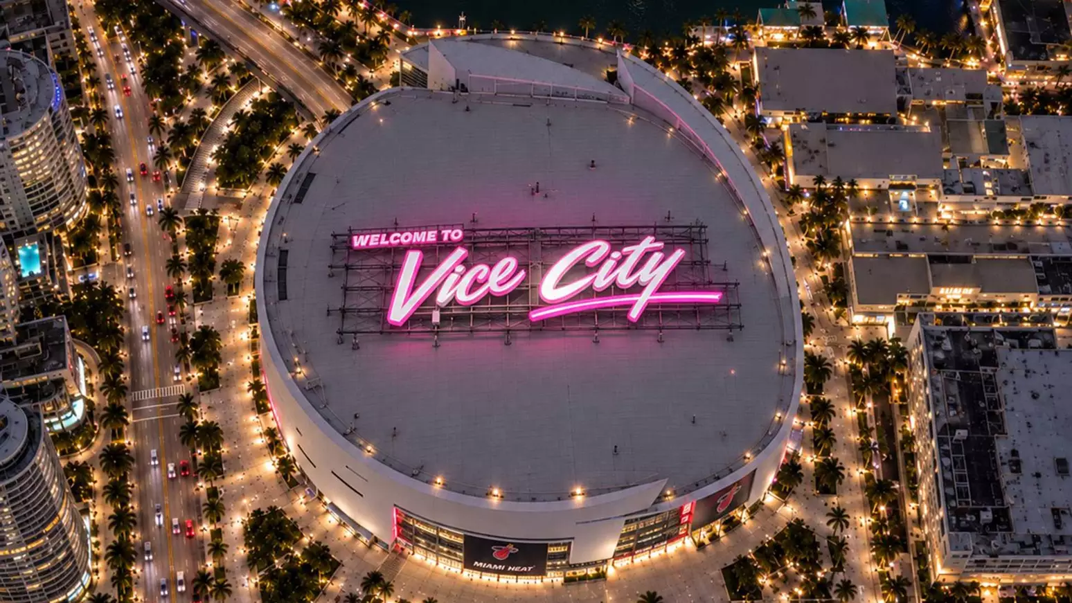 GTA 6 transforma o Kaseya Center de Miami em Vice City