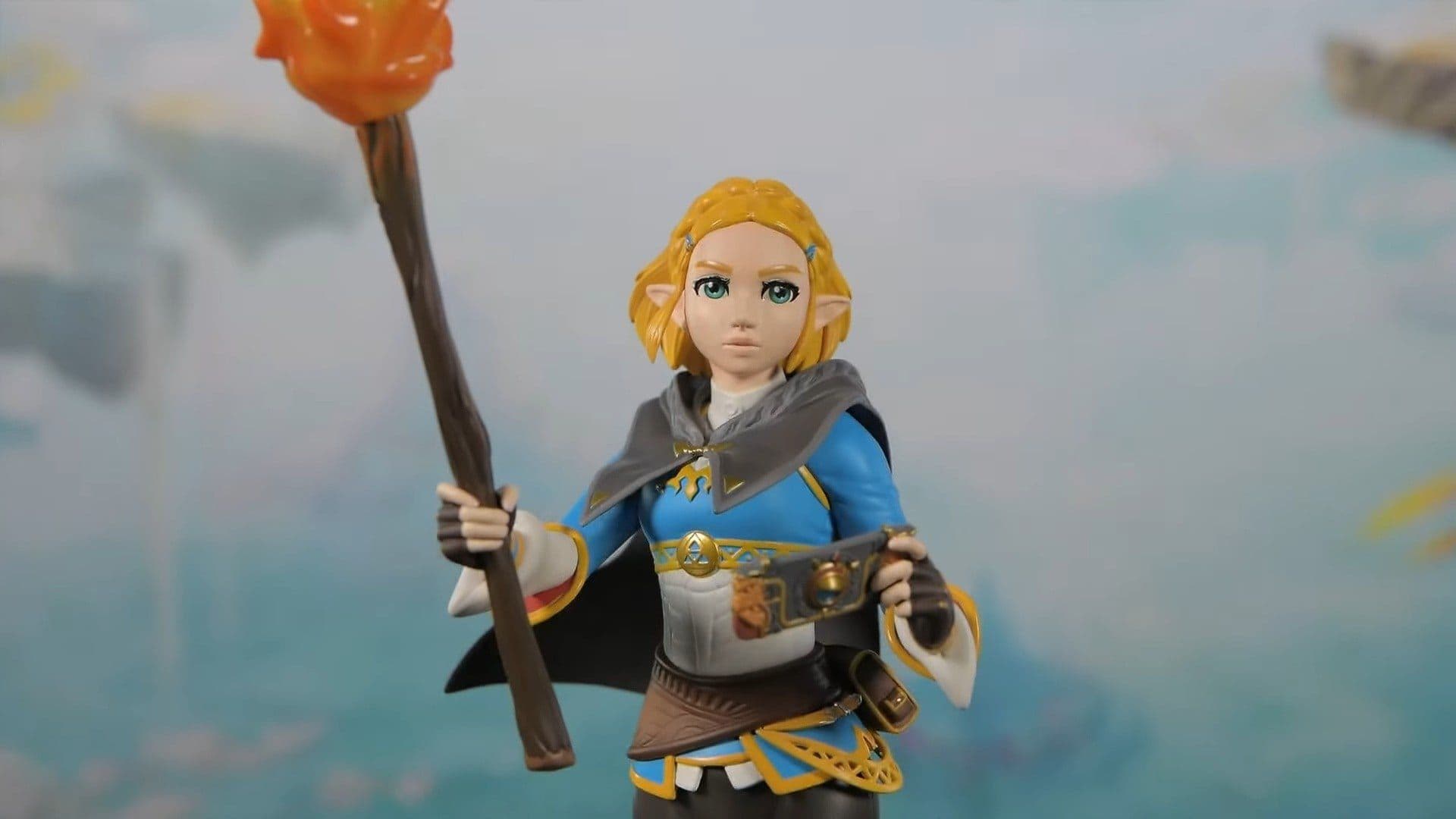 First 4 Figures revela estátua de Zelda de Tears of the Kingdom