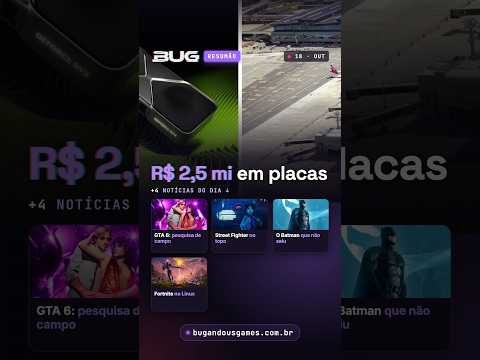 R$ 2,5 MILHÕES em RTX 5090 sumiram em Guarulhos | Resumão do BUG 18/10