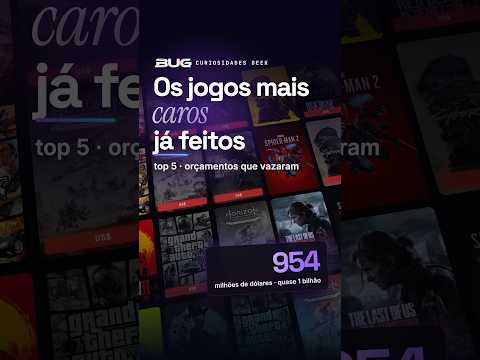 Os jogos MAIS CAROS já feitos (um custou quase 1 BILHÃO)